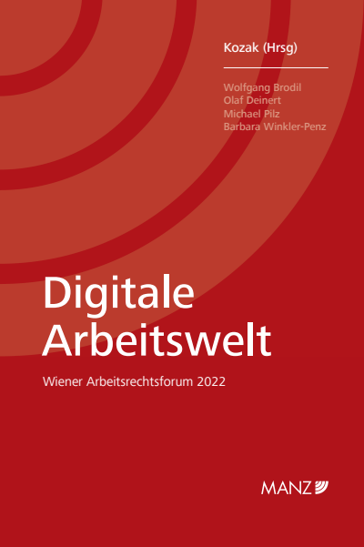 Cover des Buchs: Digitale Arbeitswelt