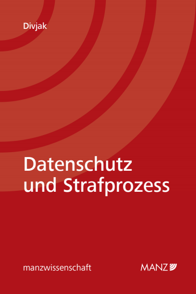 Cover des Buchs: Datenschutz und Strafprozess