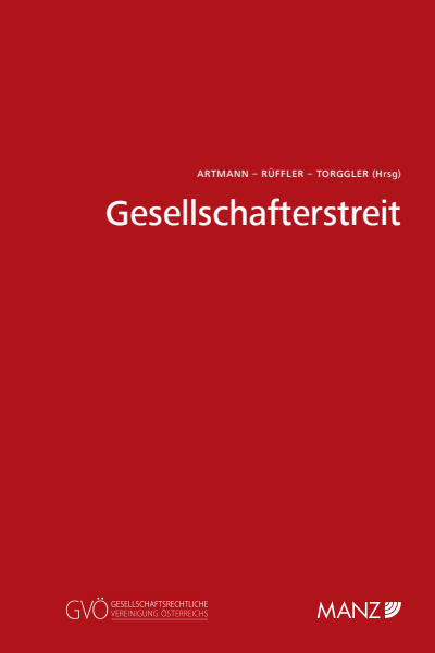 Cover des Buchs: Gesellschafterstreit