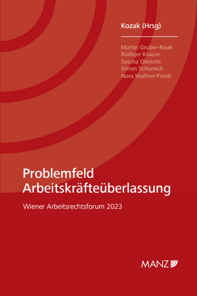 Cover des Buchs: Problemfeld Arbeitskräfteüberlassung