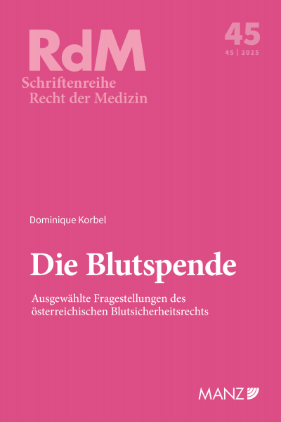 Cover des Buchs: Die Blutspende