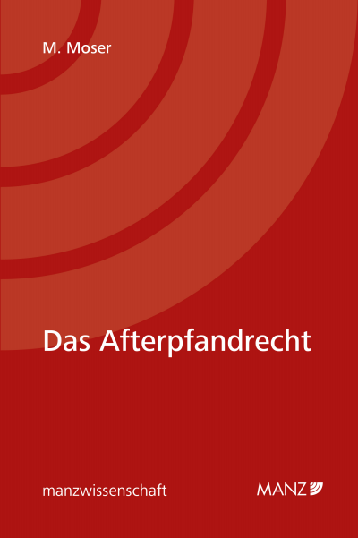 Cover of book: Das Afterpfandrecht