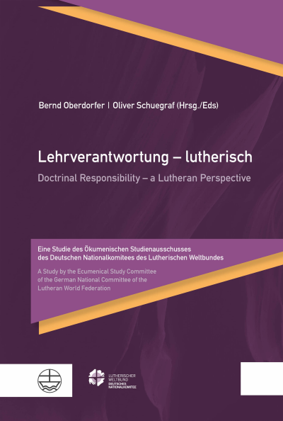Cover des Buchs: Lehrverantwortung – lutherisch / Doctrinal Responsibility – a Lutheran Perspective