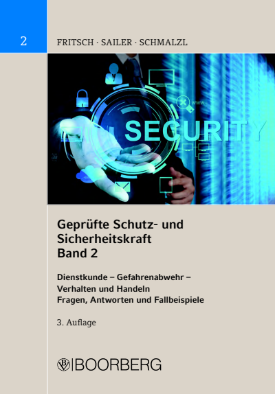 Cover des Buchs: Geprüfte Schutz- und Sicherheitskraft