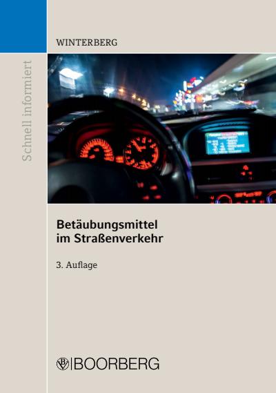 Cover des Buchs: Betäubungsmittel im Straßenverkehr