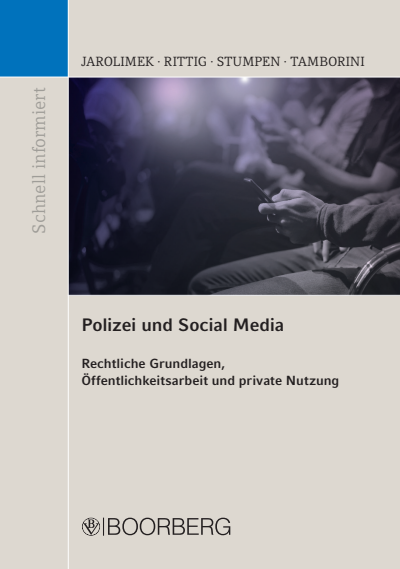 Cover des Buchs: Polizei und Social Media