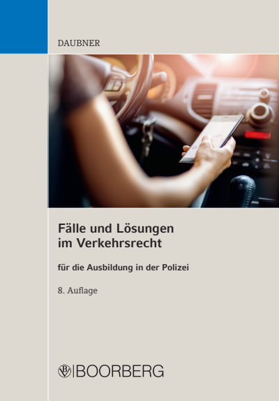Cover of book: Fälle und Lösungen im Verkehrsrecht