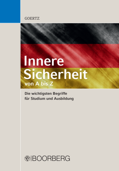 Cover des Buchs: Innere Sicherheit - von A bis Z