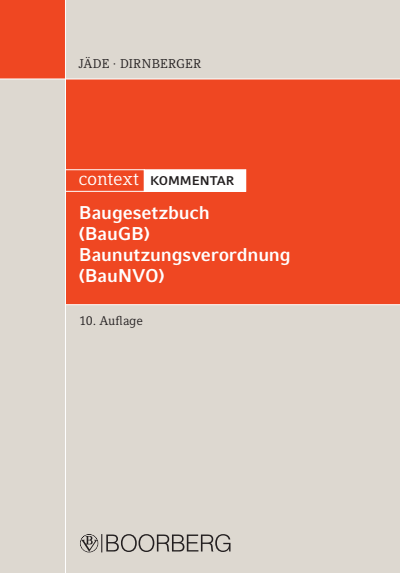 Cover des Buchs: Baugesetzbuch (BauGB) Baunutzungsverordnung (BauNVO)