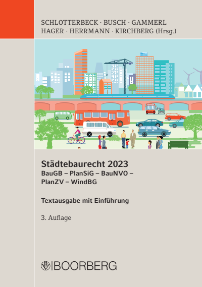 Cover des Buchs: Städtebaurecht 2023