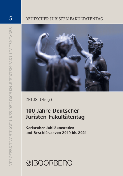 Cover des Buchs: 100 Jahre Deutscher Juristen-Fakultätentag