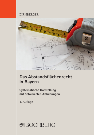 Cover des Buchs: Das Abstandsflächenrecht in Bayern