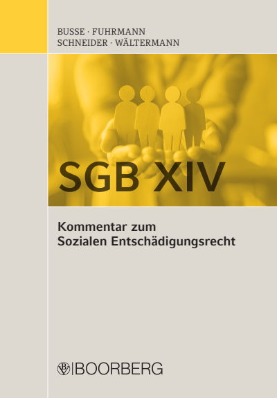 Cover des Buchs: SGB XIV - Kommentar zum Sozialen Entschädigungsrecht