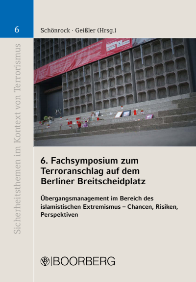 Cover des Buchs: 6. Fachsymposium zum Terroranschlag auf dem Berliner Breitscheidplatz