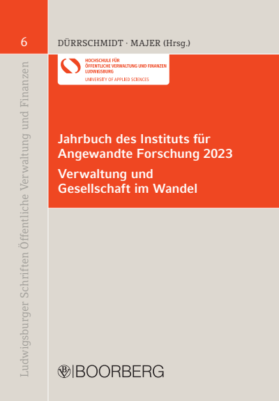 Cover des Buchs: Jahrbuch des Instituts für Angewandte Forschung 2023