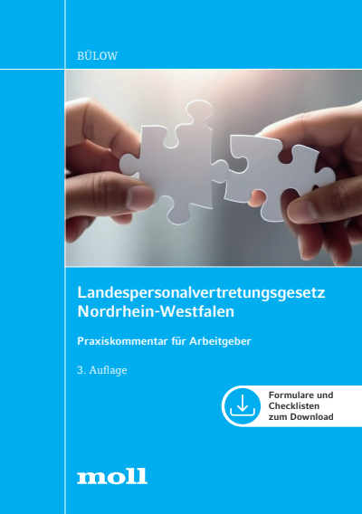 Cover des Buchs: Landespersonalvertretungsgesetz Nordrhein-Westfalen