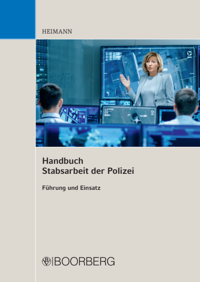 Cover des Buchs: Handbuch Stabsarbeit der Polizei