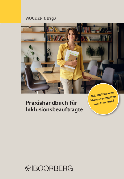 Cover des Buchs: Praxishandbuch für Inklusionsbeauftragte
