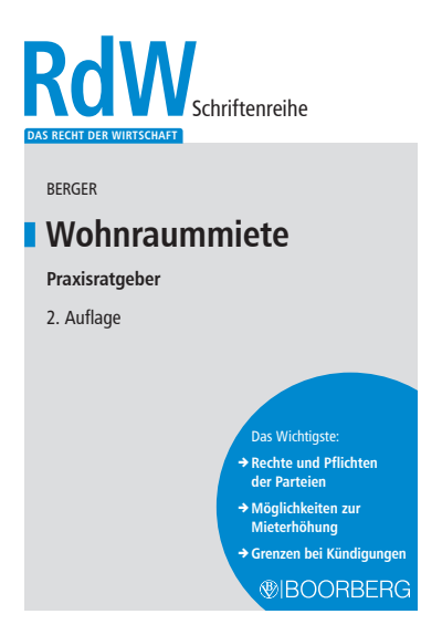 Cover des Buchs: Wohnraummiete