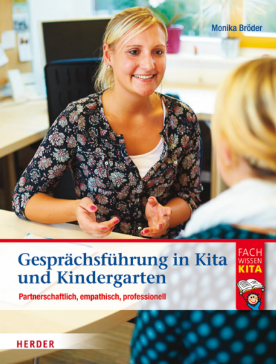 Cover des Buchs: Gesprächsführung in Kita und Kindergarten