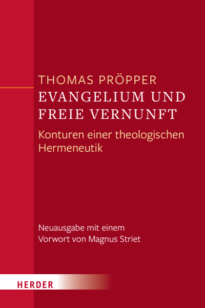 Cover des Buchs: Evangelium und freie Vernunft