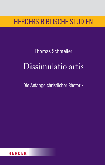 Cover des Buchs: Dissimulatio artis