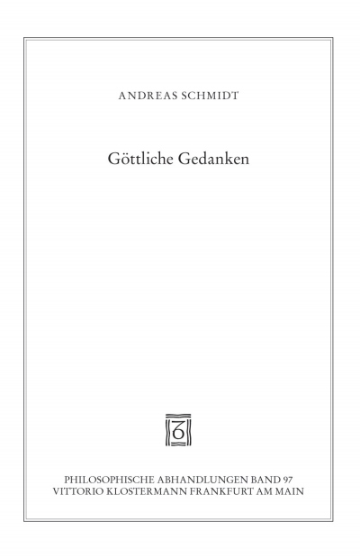 Cover des Buchs: Göttliche Gedanken