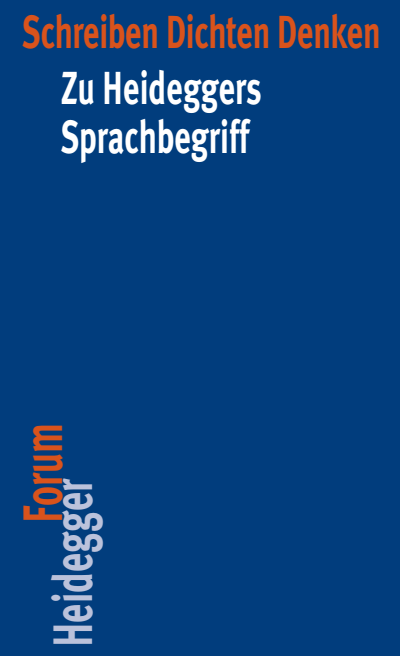 Cover des Buchs: Schreiben Dichten Denken