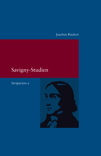 Cover des Buchs: Savigny-Studien