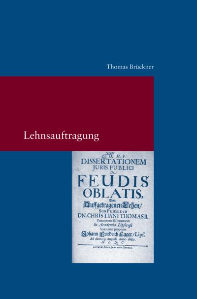 Cover des Buchs: Lehnsauftragung