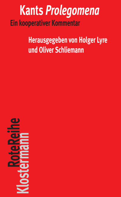 Cover des Buchs: Kants Prolegomena