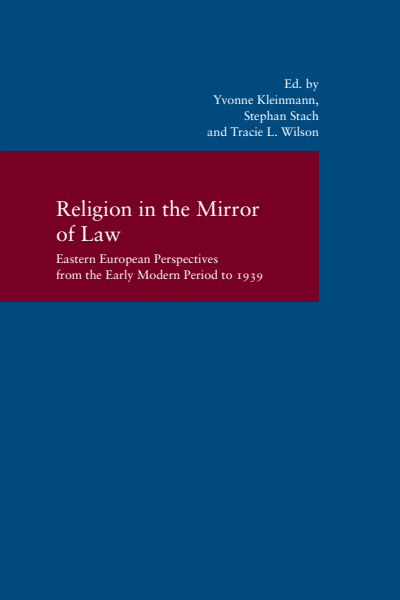 Cover des Buchs: Religion in the Mirror of Law