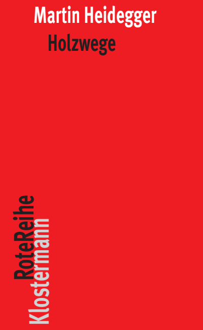 Cover des Buchs: Holzwege