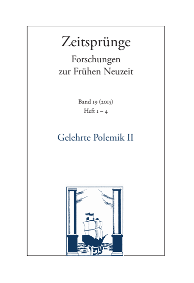 Cover of book: Von "theologisch-polemisch-poetischen Sachen"