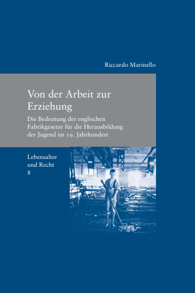 Cover des Buchs: Von der Arbeit zur Erziehung