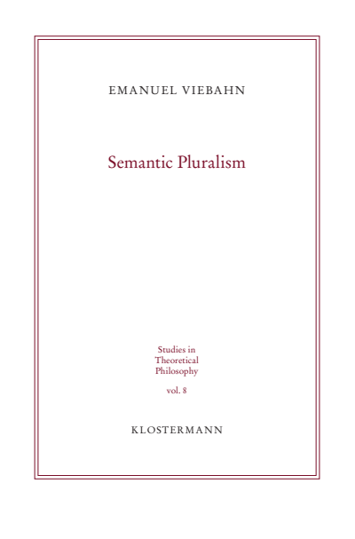 Cover des Buchs: Semantic Pluralism