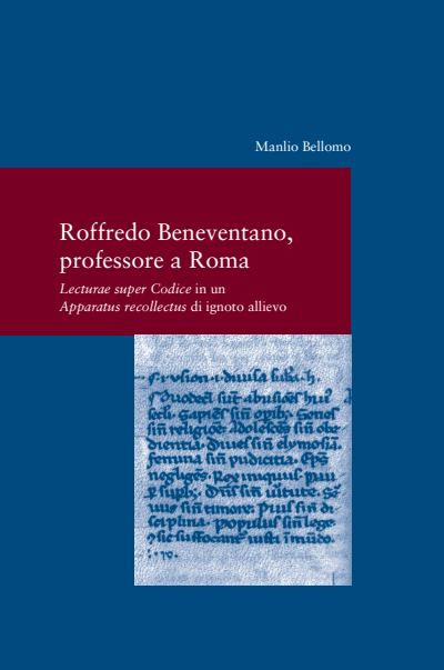 Cover des Buchs: Roffredo Beneventano, professore a Roma