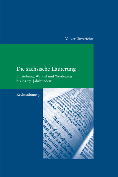 Cover des Buchs: Die sächsische Läuterung