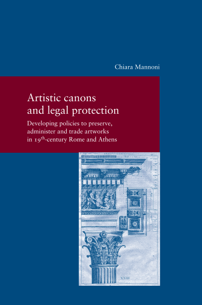 Cover des Buchs: Artistic Canons and Legal Protection