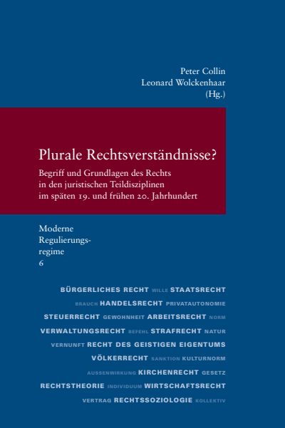 Cover des Buchs: Plurale Rechtsverständnisse?