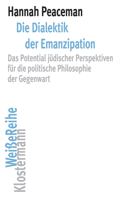 Cover des Buchs: Die Dialektik der Emanzipation