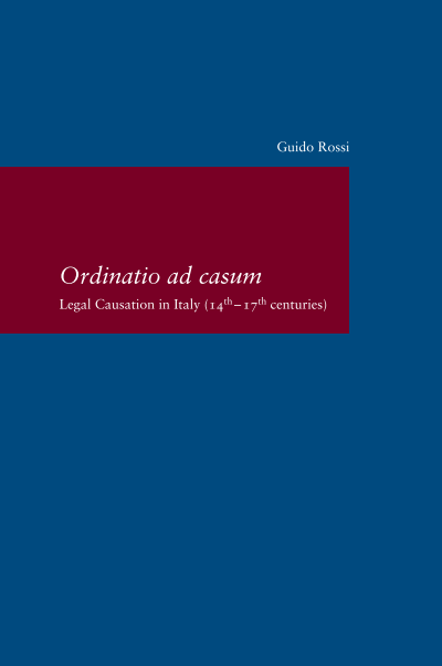Cover des Buchs: Ordinatio ad Casum