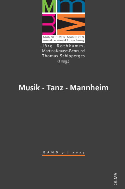 Cover des Buchs: Musik - Tanz - Mannheim