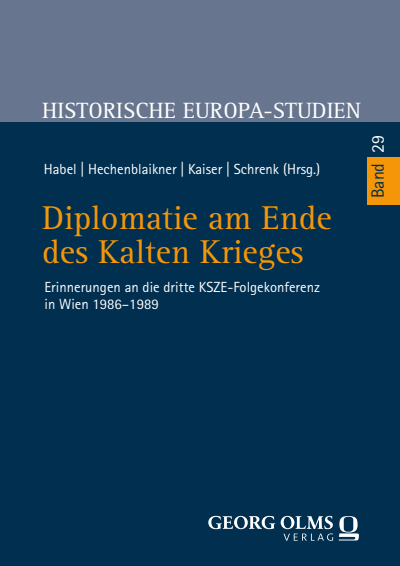 Cover des Buchs: Diplomatie am Ende des Kalten Krieges
