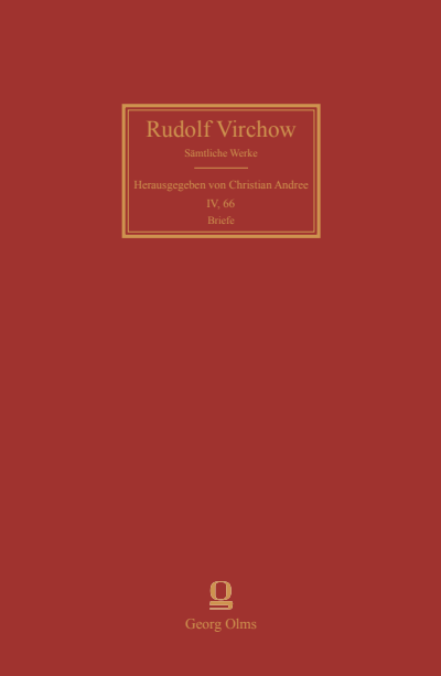 Cover des Buchs: Rudolf Virchow: Sämtliche Werke