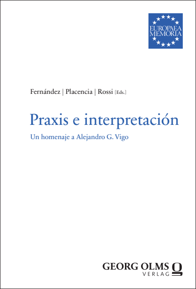 Cover des Buchs: Praxis e interpretación