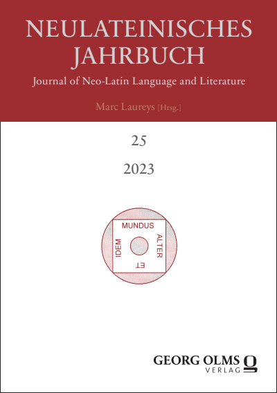 Cover des Buchs: Neulateinisches Jahrbuch