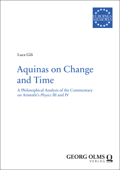 Cover of book: Aquinas on Change and Time