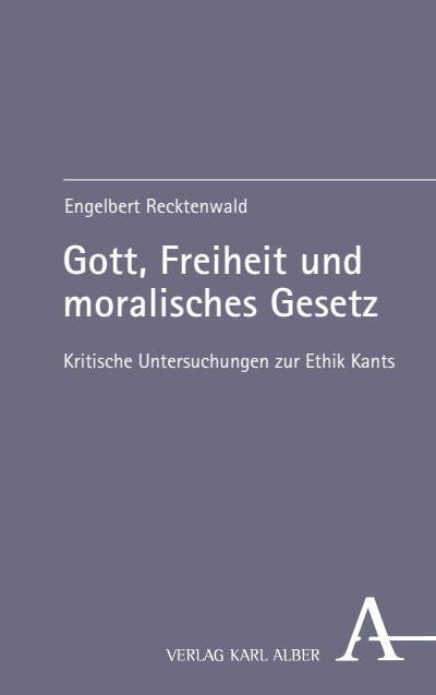 Cover des Buchs: Gott, Freiheit und moralisches Gesetz