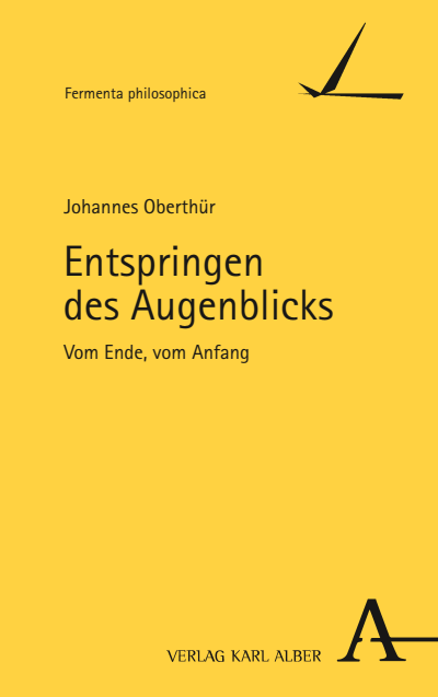 Cover des Buchs: Entspringen des Augenblicks